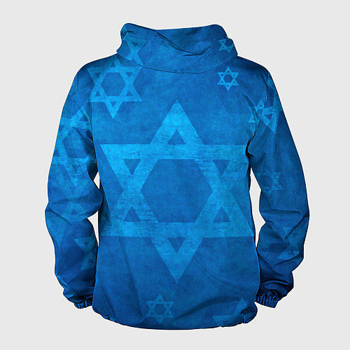 Мужская ветровка Звезды Давида / 3D-Черный – фото 2