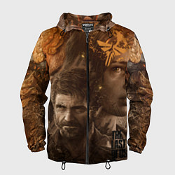 Ветровка с капюшоном мужская Джоэл и Элли - The Last of Us, цвет: 3D-черный