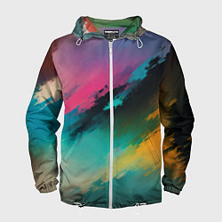 Мужская ветровка Абстрактный туман