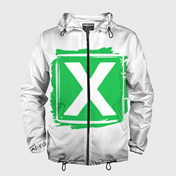 Ветровка с капюшоном мужская Ed Sheeran Multiply, цвет: 3D-черный