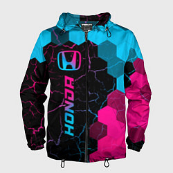 Мужская ветровка Honda - neon gradient: по-вертикали