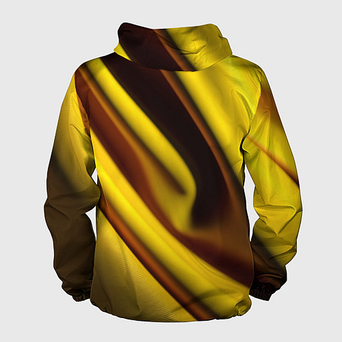 Мужская ветровка Желтая футболка / 3D-Черный – фото 2