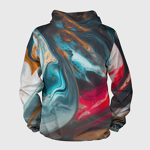 Мужская ветровка Палитра масло / 3D-Черный – фото 2