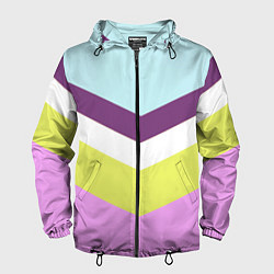 Мужская ветровка Спортивный цвет семидесятых