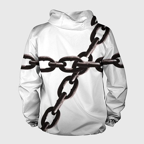 Мужская ветровка Цепью скованы / 3D-Черный – фото 2