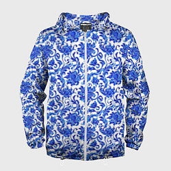 Мужская ветровка Гжель классика