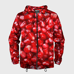 Мужская ветровка Спелые зёрна граната