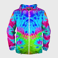 Мужская ветровка Tie-Dye abstraction