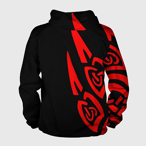Мужская ветровка The Witcher hunt / 3D-Черный – фото 2