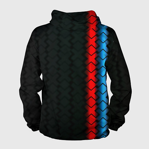 Мужская ветровка Россия спорт герб / 3D-Черный – фото 2