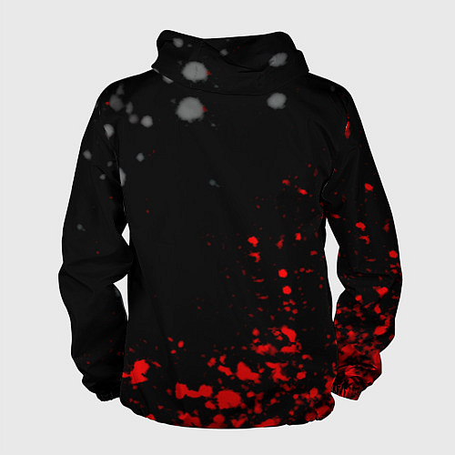 Мужская ветровка Arsenal spash / 3D-Черный – фото 2