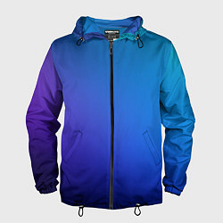 Мужская ветровка Градиент небесных цветов