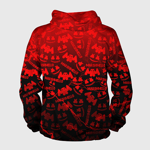 Мужская ветровка Marshmello storm / 3D-Черный – фото 2