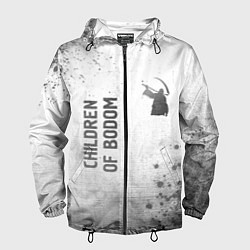 Ветровка с капюшоном мужская Children of Bodom - white gradient вертикально, цвет: 3D-черный