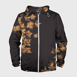 Мужская ветровка Осенние листья эффект