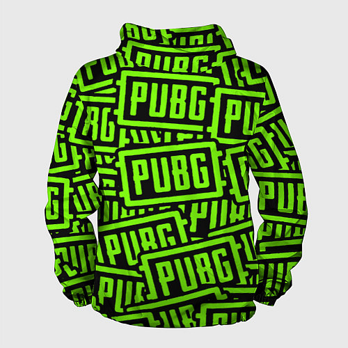 Мужская ветровка PUBG pattern game / 3D-Черный – фото 2