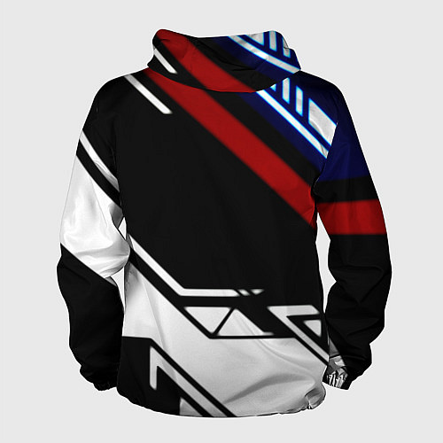 Мужская ветровка Doom steel geometry / 3D-Черный – фото 2