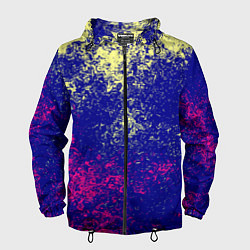 Мужская ветровка Брызги красок фильтр