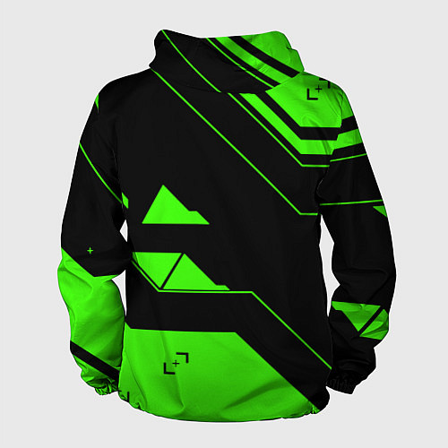 Мужская ветровка Razer geometry game / 3D-Черный – фото 2