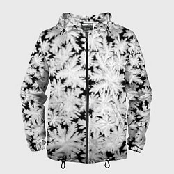 Мужская ветровка Мороз на стекле