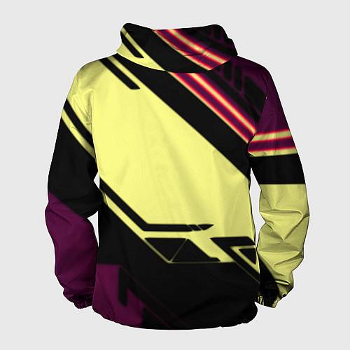 Мужская ветровка Linkin park geometry steel / 3D-Черный – фото 2