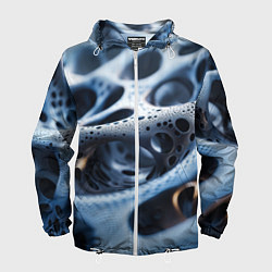 Мужская ветровка Текстура объемных сот