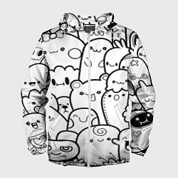 Мужская ветровка Doodle monsters