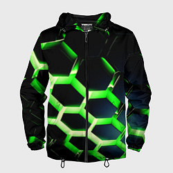 Мужская ветровка Neon Honeycombs