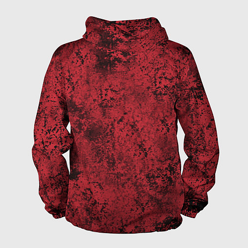 Мужская ветровка Знак венома на красном / 3D-Черный – фото 2