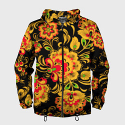 Мужская ветровка Хохлома - роспись