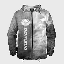 Мужская ветровка Daewoo - grey gradient по-вертикали