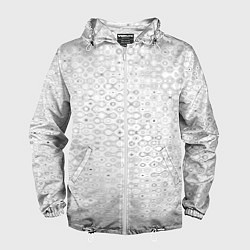 Мужская ветровка Белый с абстрактным узором