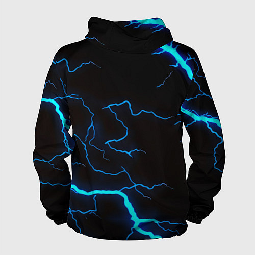 Мужская ветровка Doom молнии неоновые / 3D-Черный – фото 2