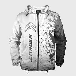 Мужская ветровка Citroen - white gradient по-вертикали