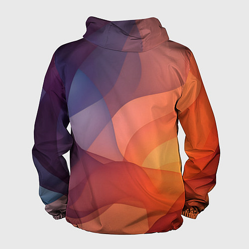 Мужская ветровка Летящая вуаль / 3D-Черный – фото 2