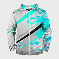 Мужская ветровка Color white light blue