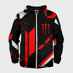 Мужская ветровка Monster energy sport geometry