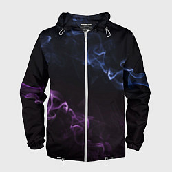 Мужская ветровка Color black blue pink