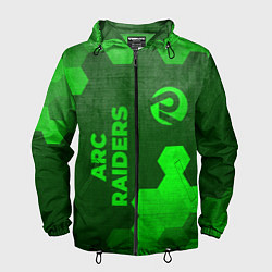 Мужская ветровка ARC Raiders - green gradient вертикально