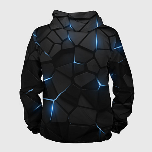 Мужская ветровка Юта Маммот - НХЛ хоккей / 3D-Черный – фото 2