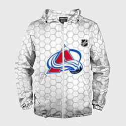 Ветровка с капюшоном мужская Колорадо Эвеланш - белые соты, цвет: 3D-белый