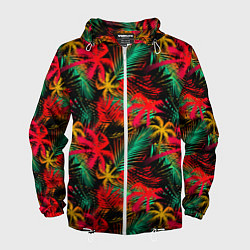 Мужская ветровка Palm yellow red