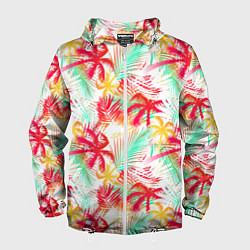 Мужская ветровка Palm red yellow