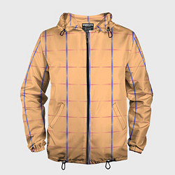 Мужская ветровка Color beige blue cross