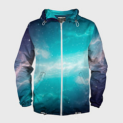 Мужская ветровка Галактическое сияние небес
