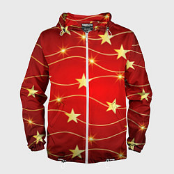 Мужская ветровка Звёздная гирлянда