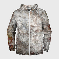 Мужская ветровка Абстракция - gray limestone