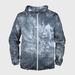 Мужская ветровка Абстракция - gray-blue
