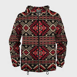 Мужская ветровка Этнический славянский орнамент
