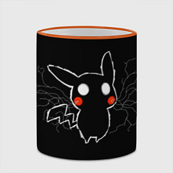 Кружка 3D Pikachu, цвет: 3D-оранжевый кант — фото 2